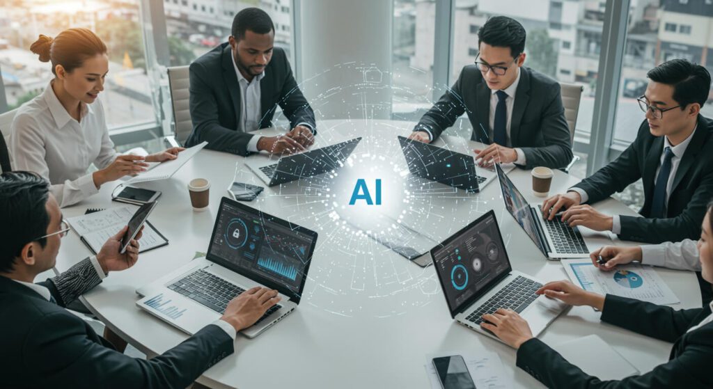 Secure AI for Business at work