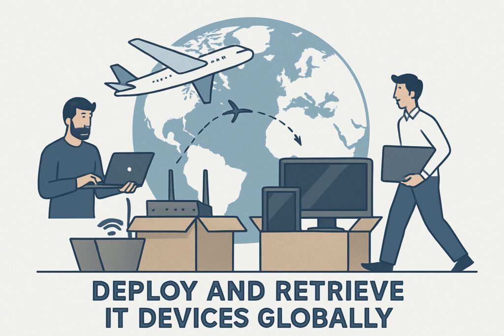 Deploy Retrieve IT Devices Globally